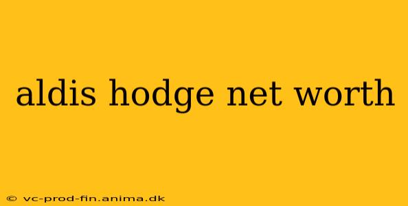 aldis hodge net worth