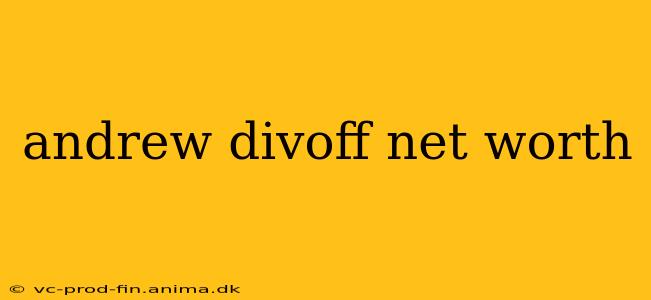 andrew divoff net worth