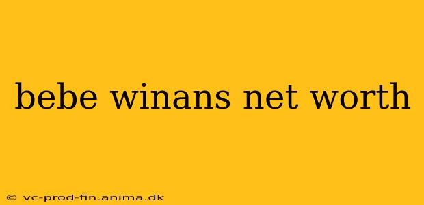 bebe winans net worth
