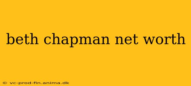 beth chapman net worth