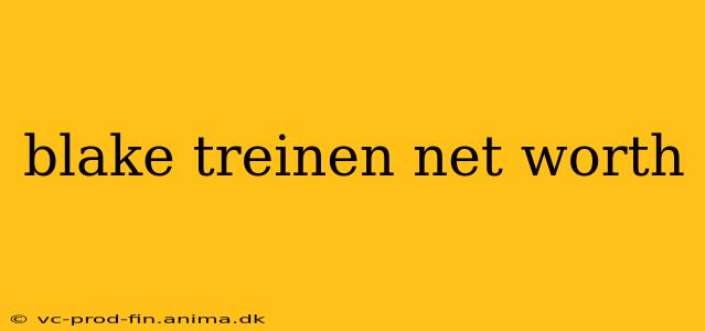 blake treinen net worth