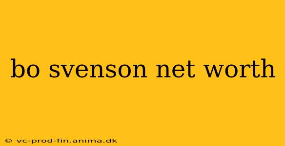 bo svenson net worth