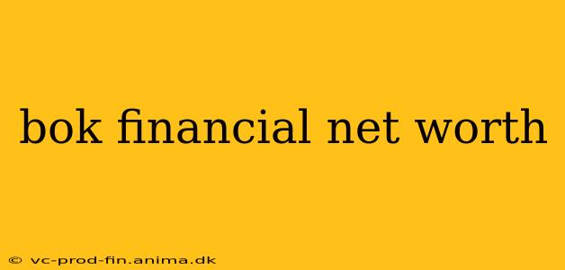 bok financial net worth