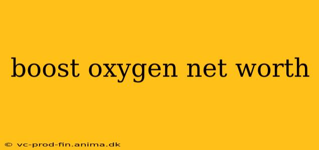 boost oxygen net worth