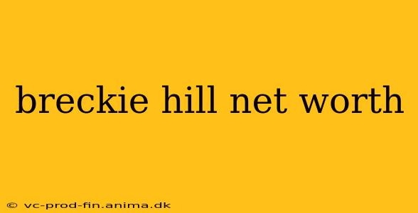 breckie hill net worth