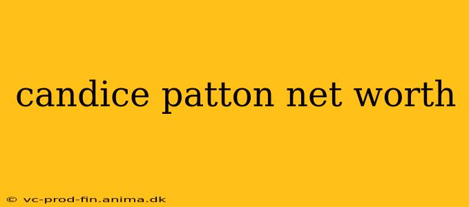 candice patton net worth