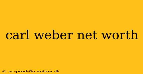 carl weber net worth