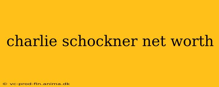charlie schockner net worth