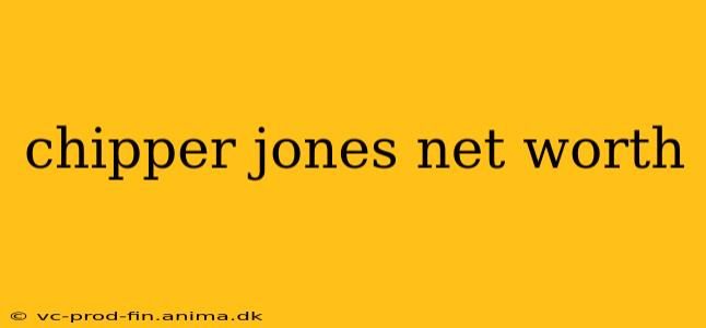 chipper jones net worth