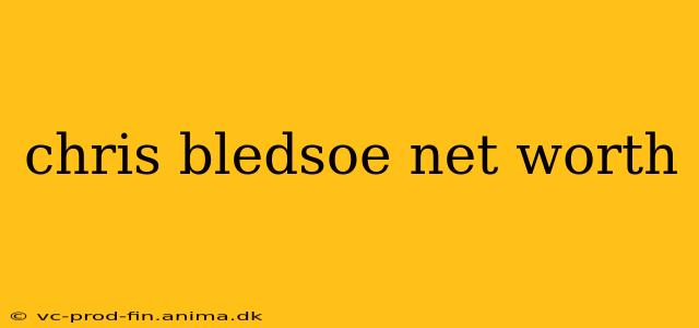 chris bledsoe net worth