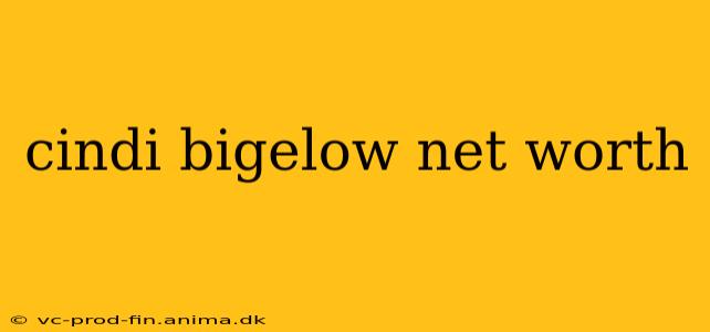 cindi bigelow net worth