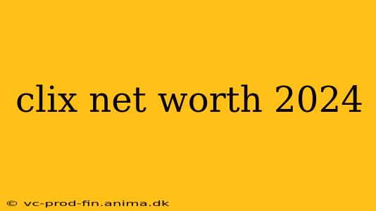 clix net worth 2024