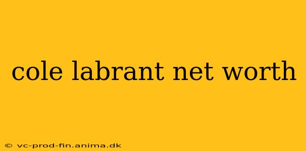 cole labrant net worth