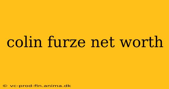 colin furze net worth