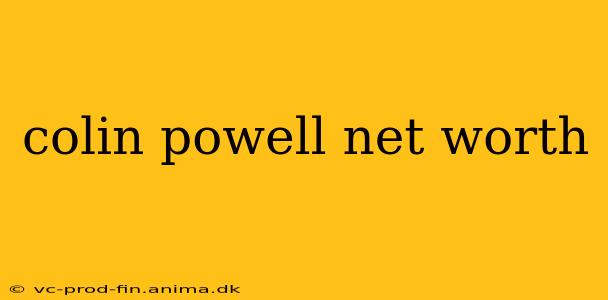 colin powell net worth