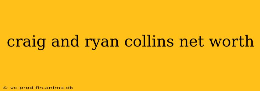 craig and ryan collins net worth