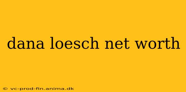 dana loesch net worth