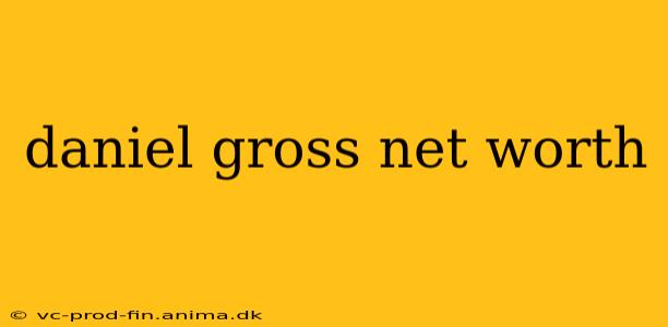 daniel gross net worth
