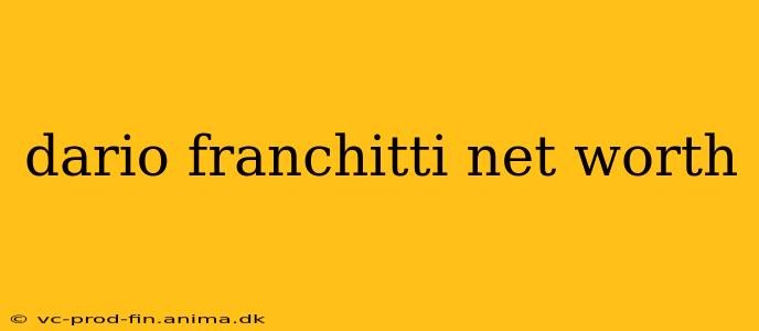 dario franchitti net worth