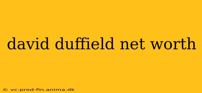 david duffield net worth