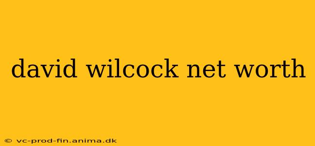 david wilcock net worth