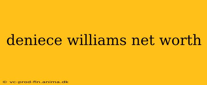 deniece williams net worth