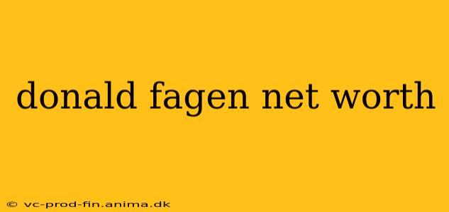 donald fagen net worth