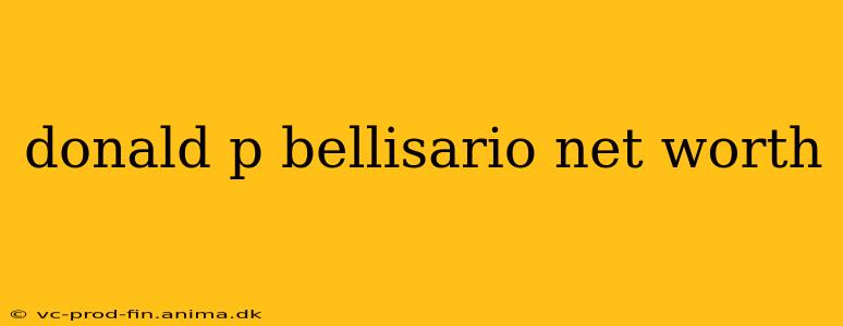 donald p bellisario net worth