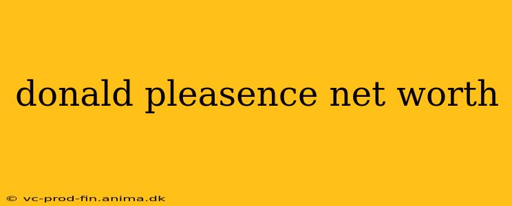 donald pleasence net worth