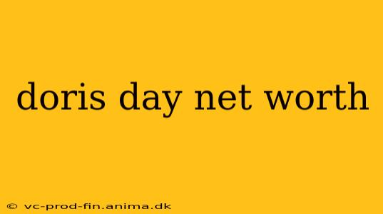 doris day net worth