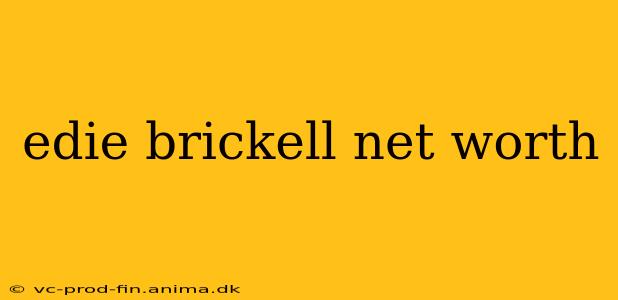 edie brickell net worth