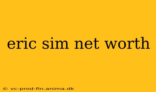 eric sim net worth