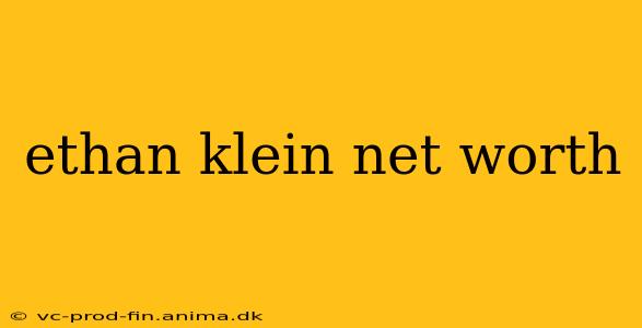 ethan klein net worth