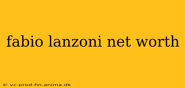 fabio lanzoni net worth