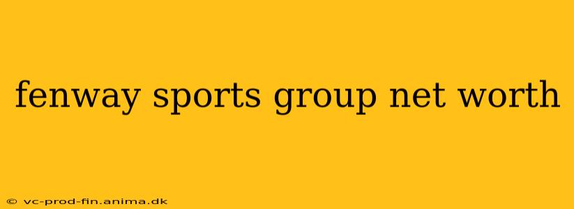 fenway sports group net worth
