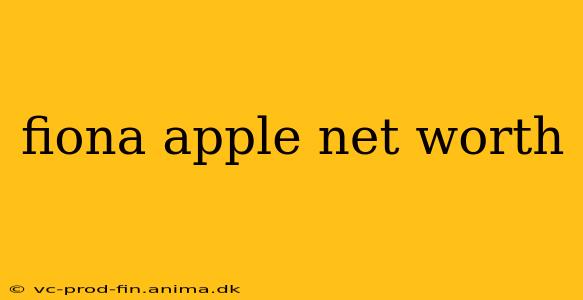 fiona apple net worth