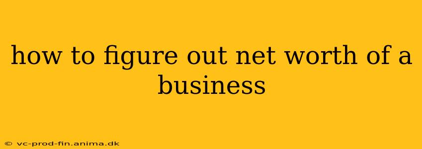 how to figure out net worth of a business