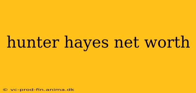 hunter hayes net worth