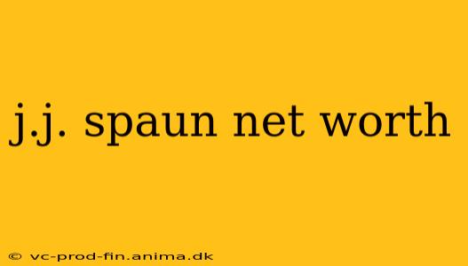 j.j. spaun net worth