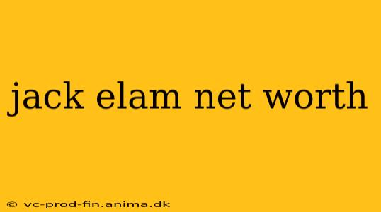 jack elam net worth