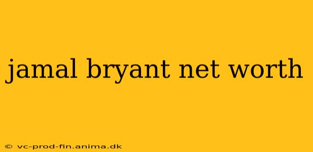 jamal bryant net worth