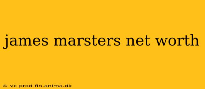 james marsters net worth