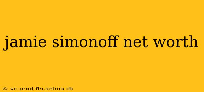 jamie simonoff net worth