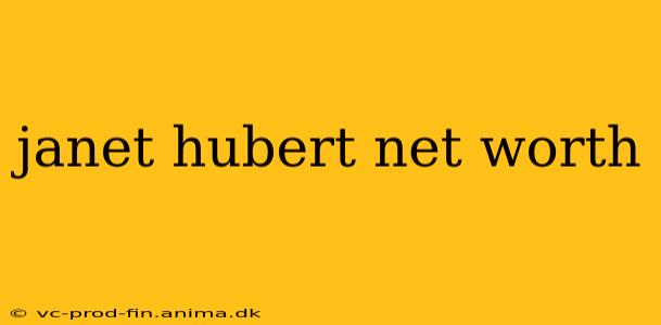 janet hubert net worth