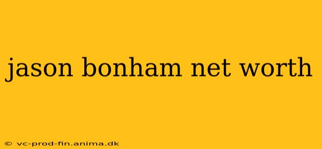 jason bonham net worth