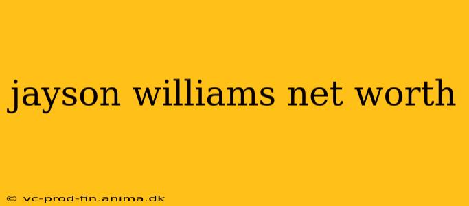 jayson williams net worth