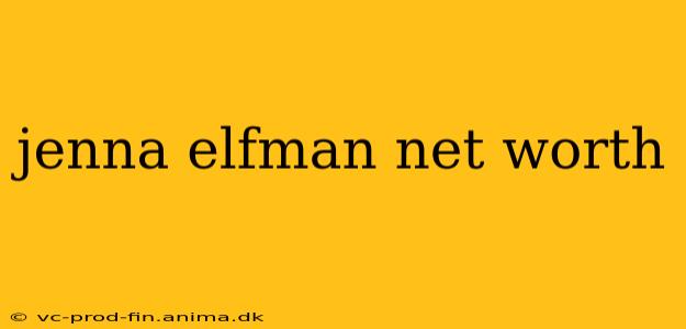 jenna elfman net worth