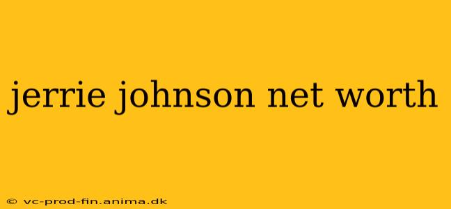 jerrie johnson net worth