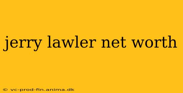 jerry lawler net worth