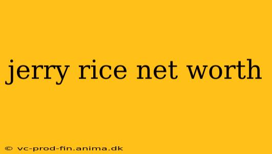jerry rice net worth